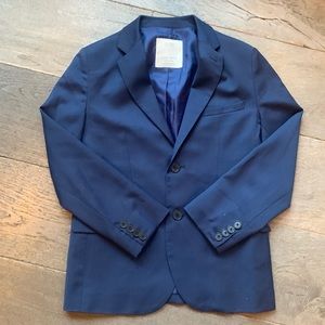 Boys navy Blue Zara blazer